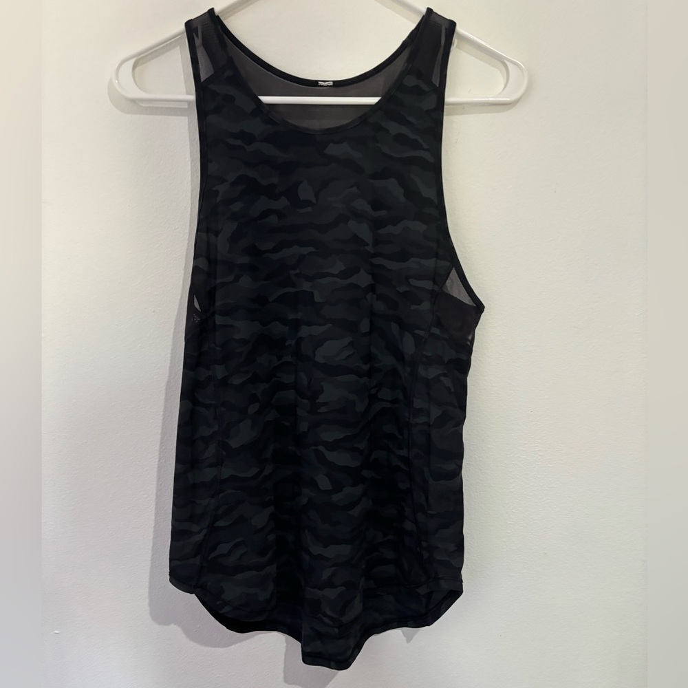 Lululemon Camo Sculpt Tank Size 4